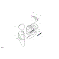 BODY - SNORKEL - 2024 CAN AM MAVERICK SPORT 1000R X MR - HYPER SILVER - 64" WIDTH