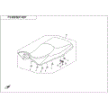 SEAT ASSY - 2015 CFMOTO CFORCE 500 HO