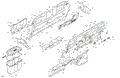 CAB INTERIOR - BACK WALL - 2024 CAN AM DEFENDER MAX HD10 X MR - WILDLAND CAMO - 67" WIDTH