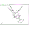 CYLINDER ASSY - 2017 CFMOTO CFORCE 400