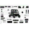 DECALS - CAB - 2020 CAN AM DEFENDER HD10 CAB