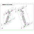 FRONT SHOCK ABSORBER (GAS) - 2022 CFMOTO CFORCE 800 XC