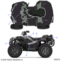 BODY: DECALS GRAPHIC - 2023 POLARIS SPORTSMAN XP 1000 55" 49S