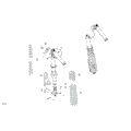 SUSPENSION - REAR SHOCKS - WITHOUT SMART-SHOX - 2022 CAN AM MAVERICK TURBO RR X RS