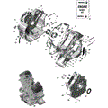 ROTAX - CRANKCASE - 2023 CAN AM COMMANDER 1000R EFI DPS