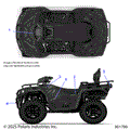 BODY: DECALS GRAPHIC - 2026 POLARIS SPORTSMAN TOURING 570