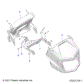 BODY: HEADLIGHT POD - 2026 POLARIS SPORTSMAN 1000 ULTIMATE 49S