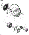 MAGNETO AND ELECTRIC STARTER _04R1516 - 2015 CAN AM OUTLANDER 6X6 EFI