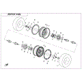 FRONT WHEEL (OVERLAND) - 2023 CFMOTO CFORCE 1000