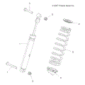 SUSPENSION: SHOCK REAR - 2019 POLARIS SCRAMBLER 850 48"