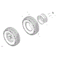 DRIVE - REAR WHEELS - 2025 CAN AM MAVERICK SPORT 1000R EFI X RC - HYBRID WHITE PEARL - 64" WIDTH