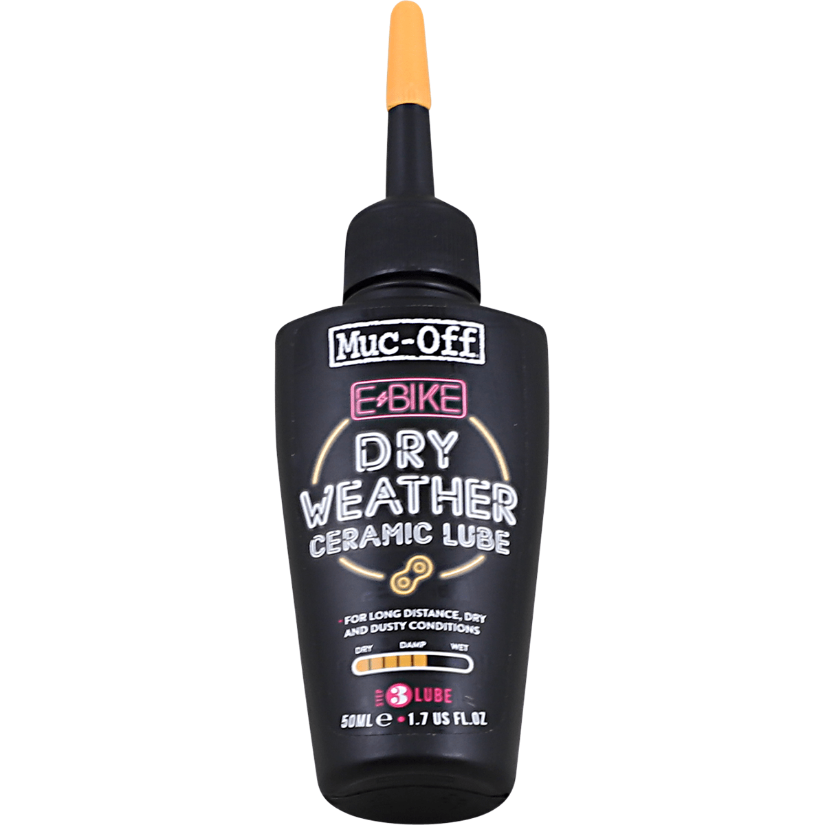 Ebike Dry Chain Lube By Muc-Off Usa 1104US Chain Lube 3605-0108 Parts Unlimited