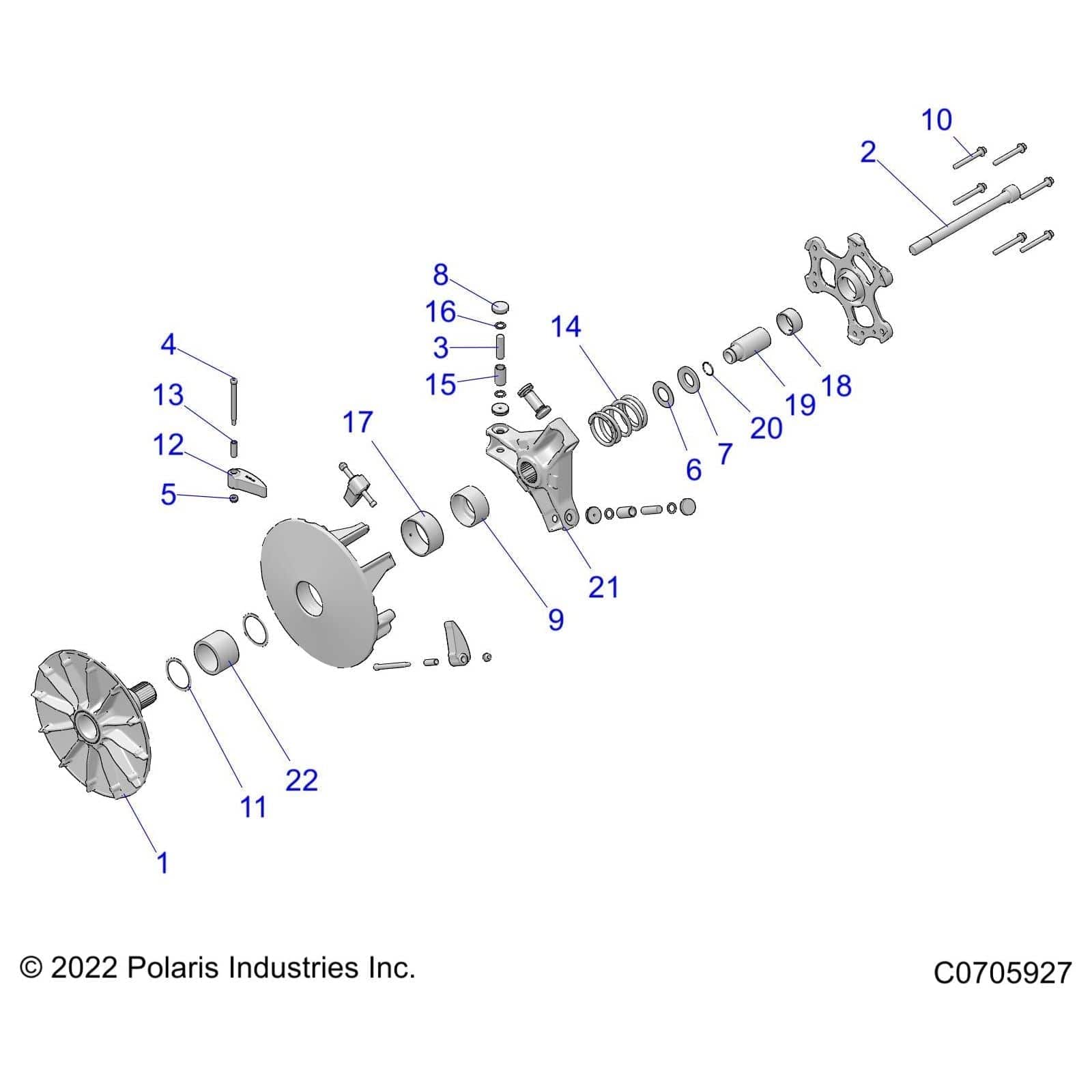 Ebs Conversion Kit by Polaris 2208940 OEM Hardware P2208940 Off Road Express