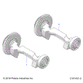 ENGINE: BALANCE SHAFT - 2022 POLARIS SPORTSMAN 850 EPS 48"