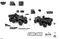DECALS OUTLANDER MAX - 6X6 - DPS - 2019 CAN AM OUTLANDER MAX 6X6 450 EFI