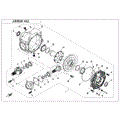 REAR AXLE - 2022 CFMOTO UFORCE 800