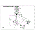 CRANKSHAFT&CONNECTING ROD&PISTON ASSY - 2019 CFMOTO ZFORCE 500