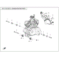 ENGINE MOUNTING PARTS - 2022 CFMOTO ZFORCE 800 EX
