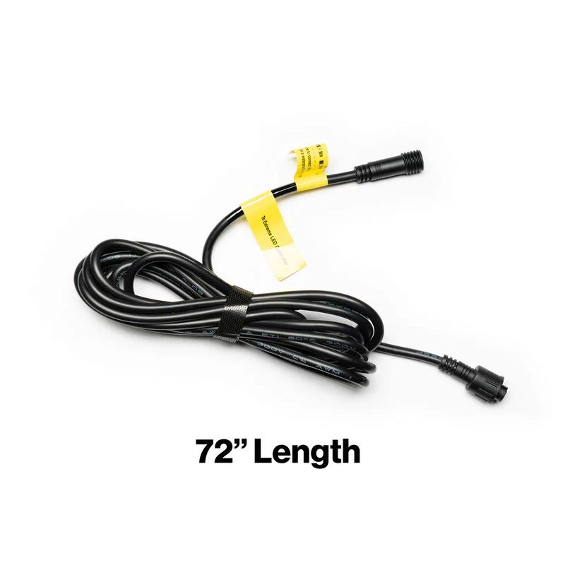 72" Extension Cable LED Whips & Strips by EcoXGear