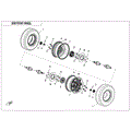 FRONT WHEEL - 2020 CFMOTO ZFORCE 950 Sport