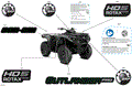 BODY - FEATURE DECALS - 2024 CAN AM OUTLANDER PRO HD5 4X4 HUNTING EDITION - WILDLAND CAMO