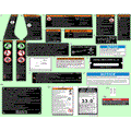 WARNING DECAL (NA)(2) - 2021 CFMOTO UFORCE 600