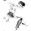 CYLINDER HEAD REAR _03R1512B - 2015 CAN AM MAVERICK 1000 / X DS DPS