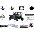 BODY - DECALS - 2023 CAN AM DEFENDER PRO HD10 LTD CAB