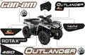 BODY - FEATURE DECALS - 2018 CAN AM OUTLANDER 4X4 MOSSY OAK HUNTING EDITION 450 EFI - BREAK UP COUNTRY