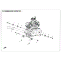 ENGINE MOUNTING PARTS - 2018 CFMOTO UFORCE 800
