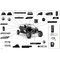 BODY - DECALS - 2021 CAN AM MAVERICK MAX TURBO RR X MR
