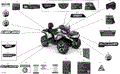 DECALS - DPS - 2020 CAN AM OUTLANDER MAX 650 EFI