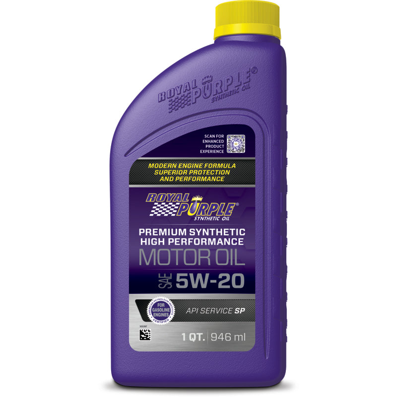Royal Purple RLP06520 Premium Synthetic 5W-20 Motor Oil - 1 Quart