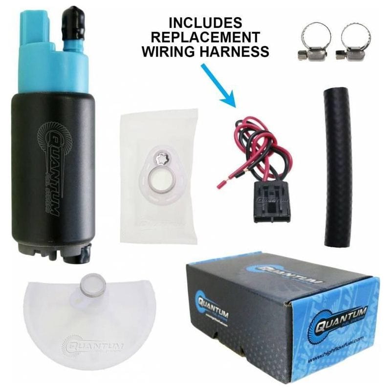 Electric Fuel Pump by Quantum HFP-382-Y Fuel Pump 821-03034 Western Powersports