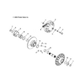 Polaris UTV/ATV Engine Brake Drive Belt by Polaris