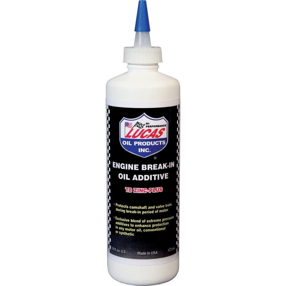 Engine Break-In Oil Additive 16Oz by Lucas Oil 10063 Fuel Additive