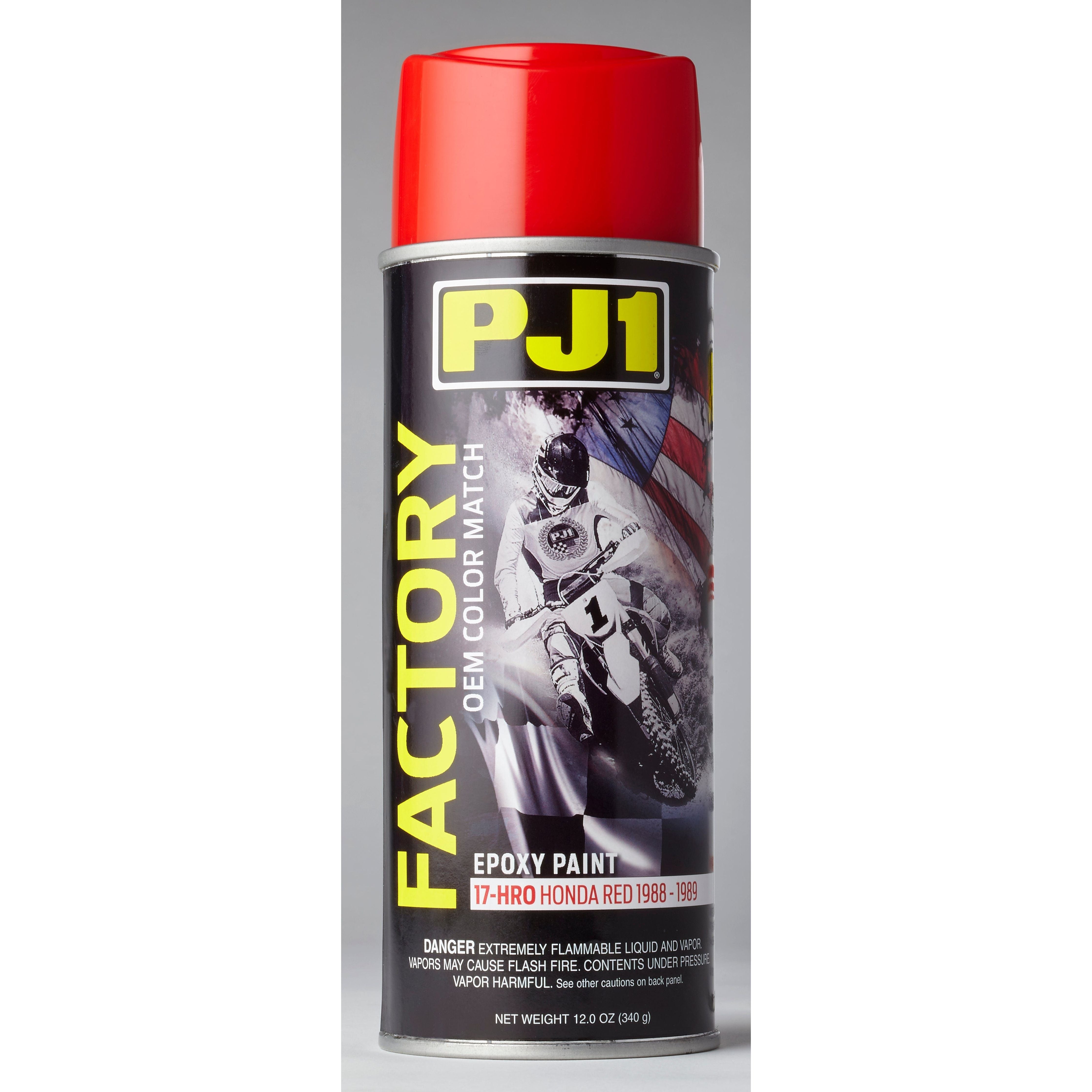 Epoxy Paint Honda Red Factory Oem Color Match by PJ1 17-HRO Aerosol Paint