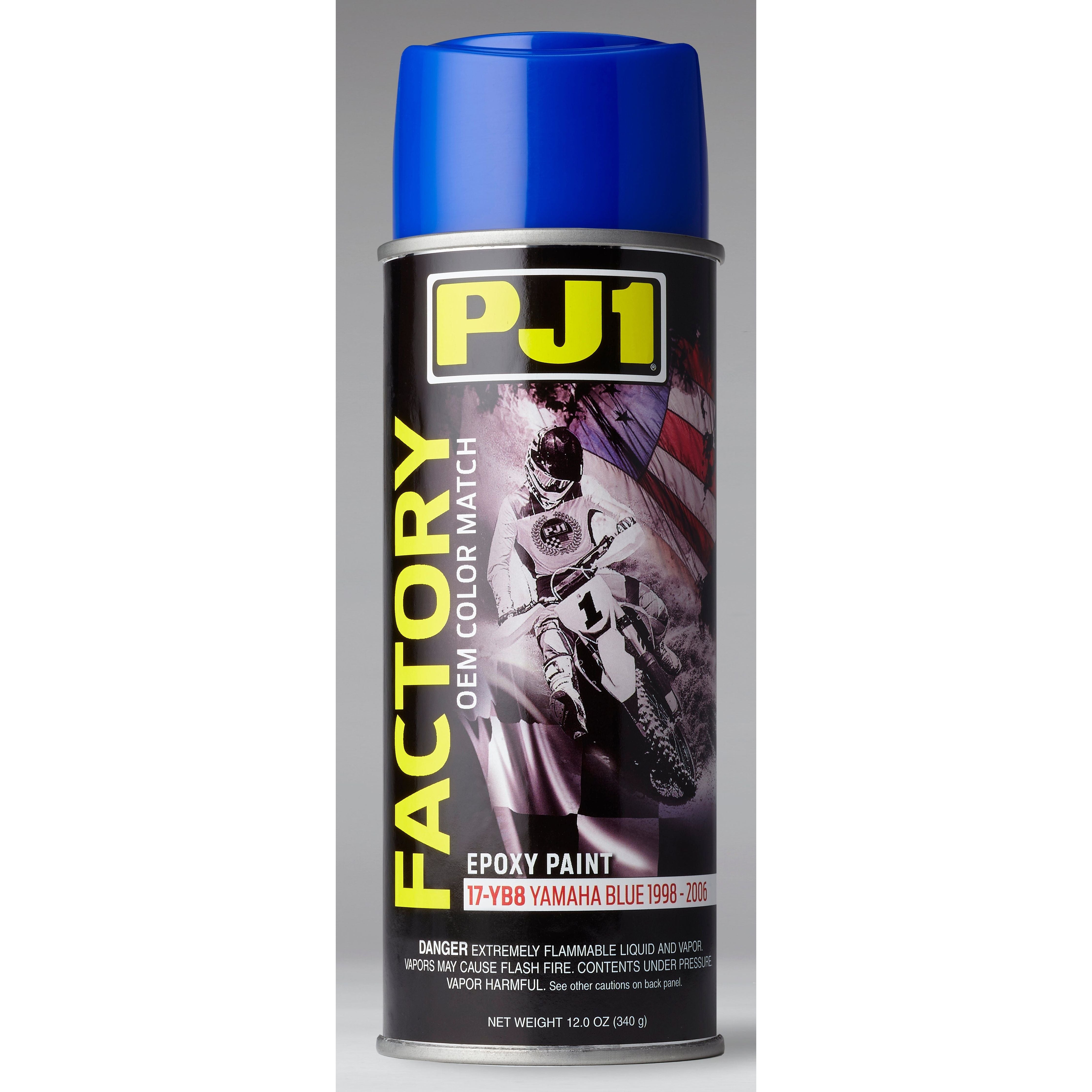 Epoxy Paint Yamaha Blue Factory Oem Color Match by PJ1 17-YB8 Aerosol Paint