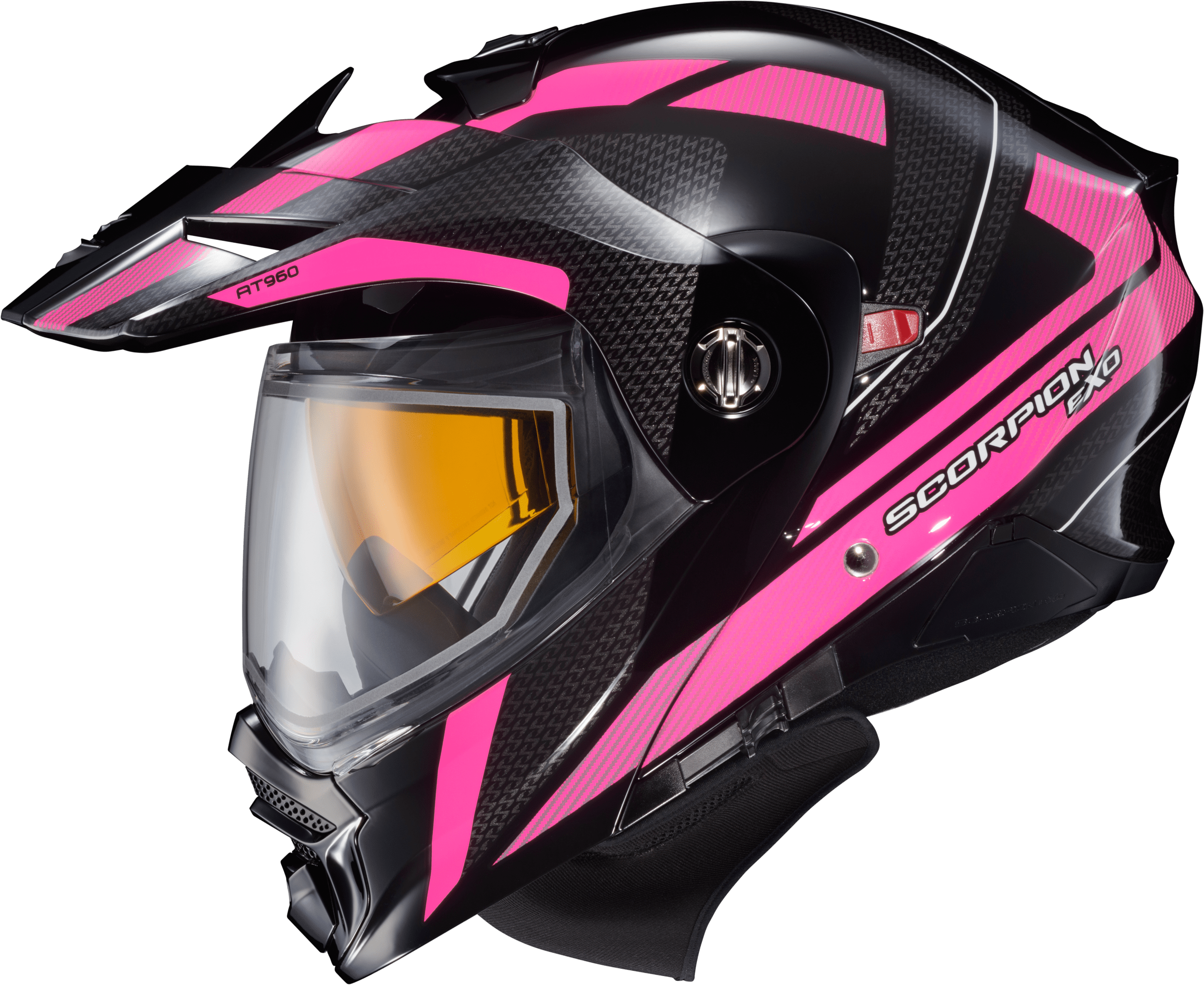 Western Powersports Full Face Helmet Pink / 2X-Large EXO-AT960 Cold Weather Dual Pane Helmet by Scorpion Exo 96-1177-SD