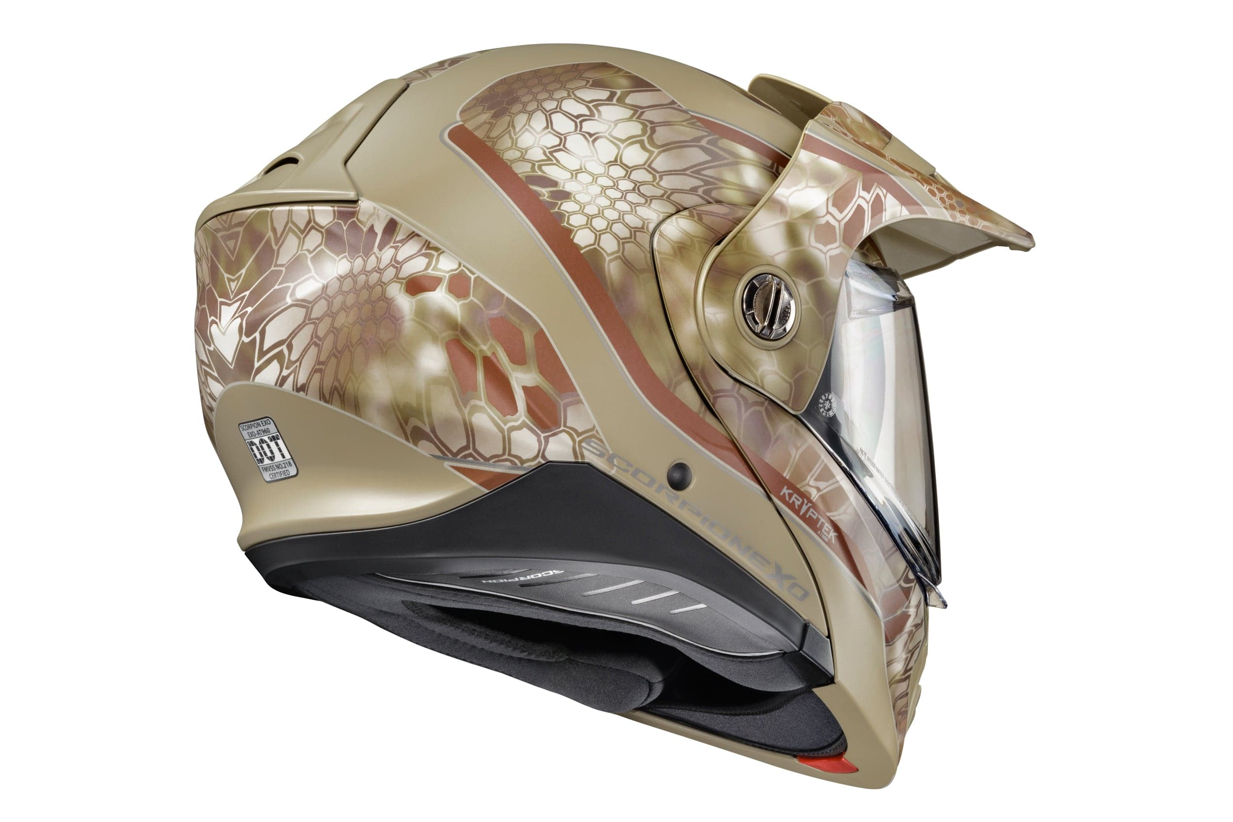 Western Powersports Modular Helmet EXO-AT960 Modular Helmet Kryptek by Scorpion Exo