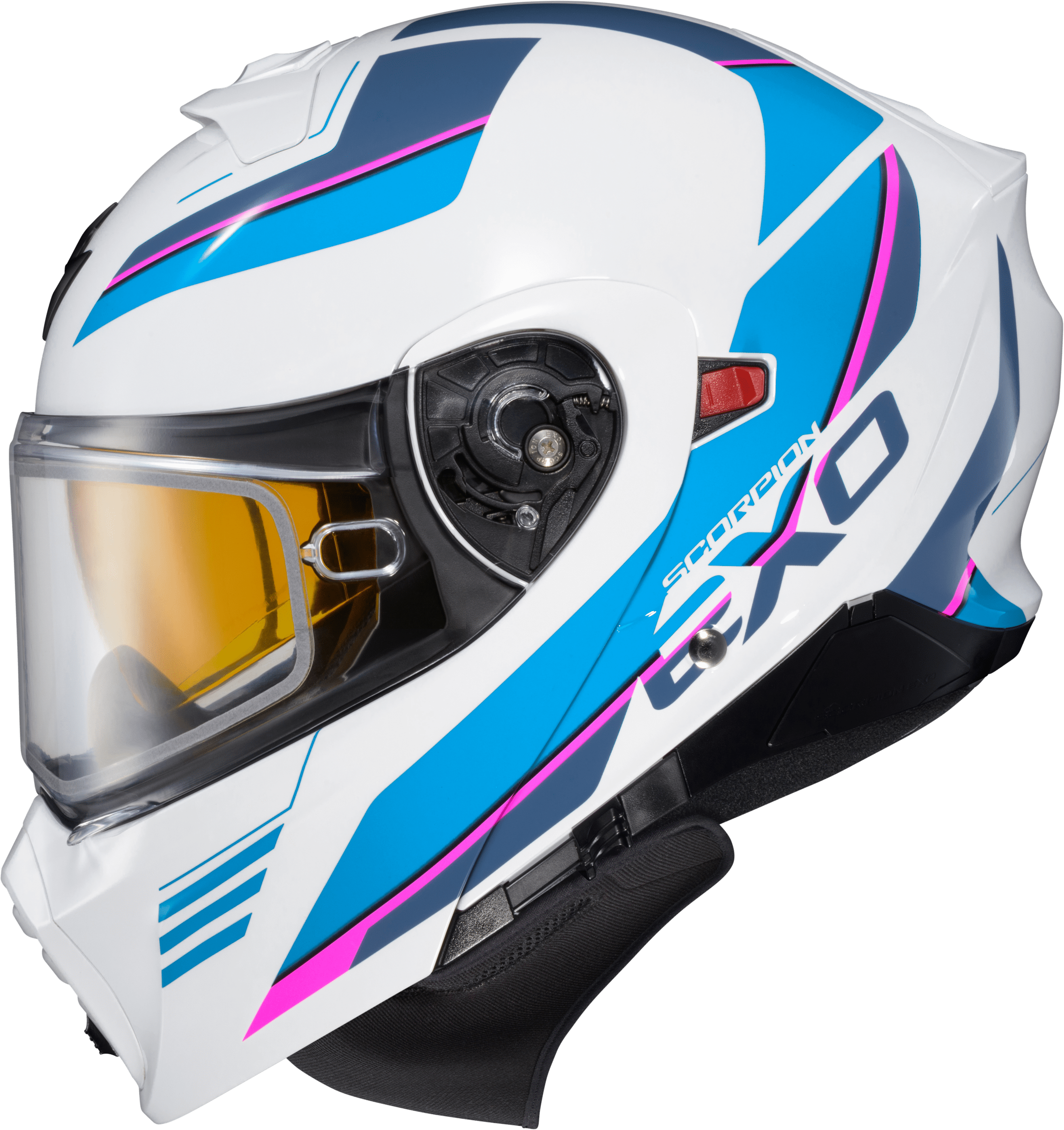 Western Powersports Full Face Helmet White/Blue / 2X-Large EXO-GT930 Cold Weather Helmet by Scorpion Exo 93-1027-SD