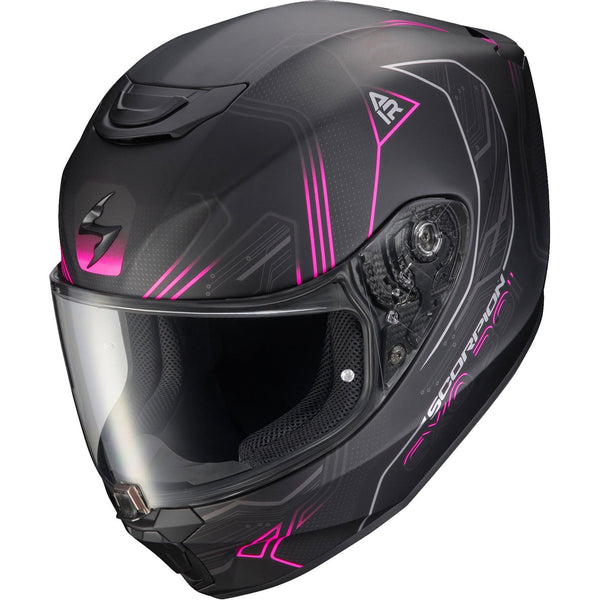 EXO R330 Full Face Helmet Bendr White/Pink LG