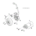 ENGINE: GENERATOR and STARTING MOTOR - 2016 POLARIS SPORTSMAN 90