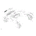 BODY - FRONT SECTION - 2026 CAN AM MAVERICK MAX TURBO RR RS - SCANDI BLUE - 72" WIDTH CALI