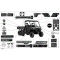 BODY - DECALS - 2022 CAN AM DEFENDER 6X6 HD10 XT
