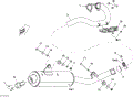 EXHAUST SYSTEM - 2015 CAN AM DS 450 EFI