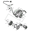 ROTAX - MAGNETO AND ELECTRIC STARTER - 2024 CAN AM DEFENDER HD10 XT - ASPHALT GREY - 64" WIDTH CALI