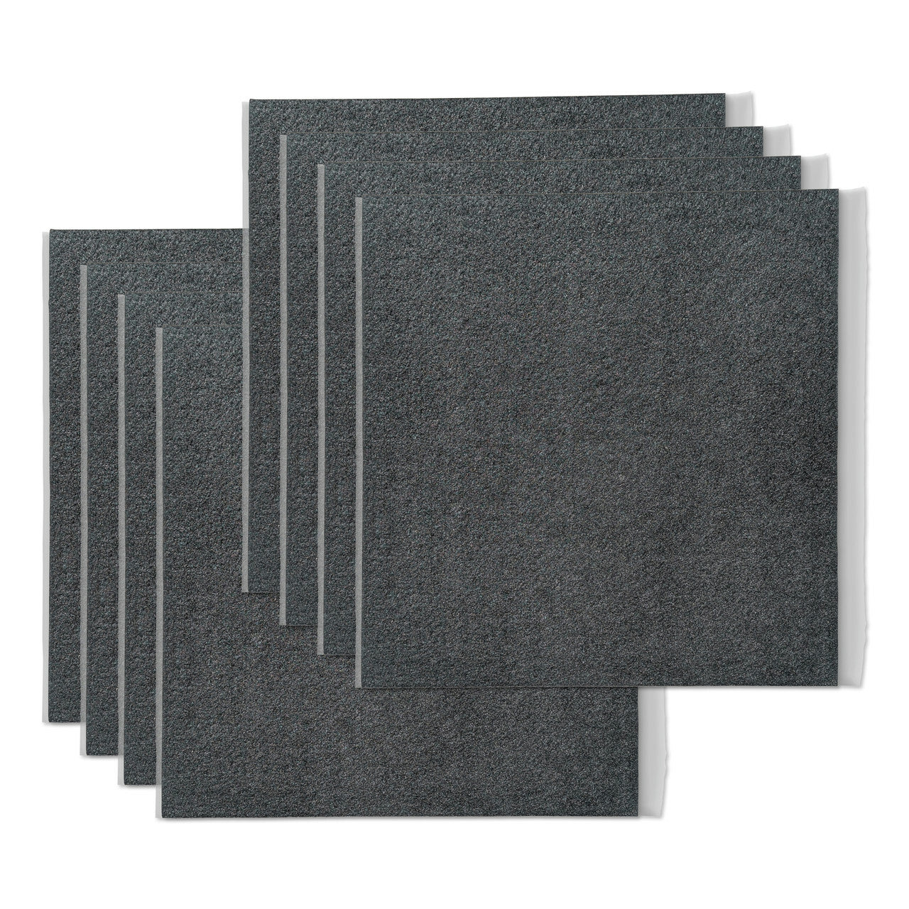 Boom Mat Acoustic Tiles 8 Pack 17 Sqft by DEI