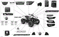DECALS - STD - 2020 CAN AM RENEGADE 850 EFI