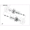 REAR WHEEL - 2020 CFMOTO CFORCE 800 XC